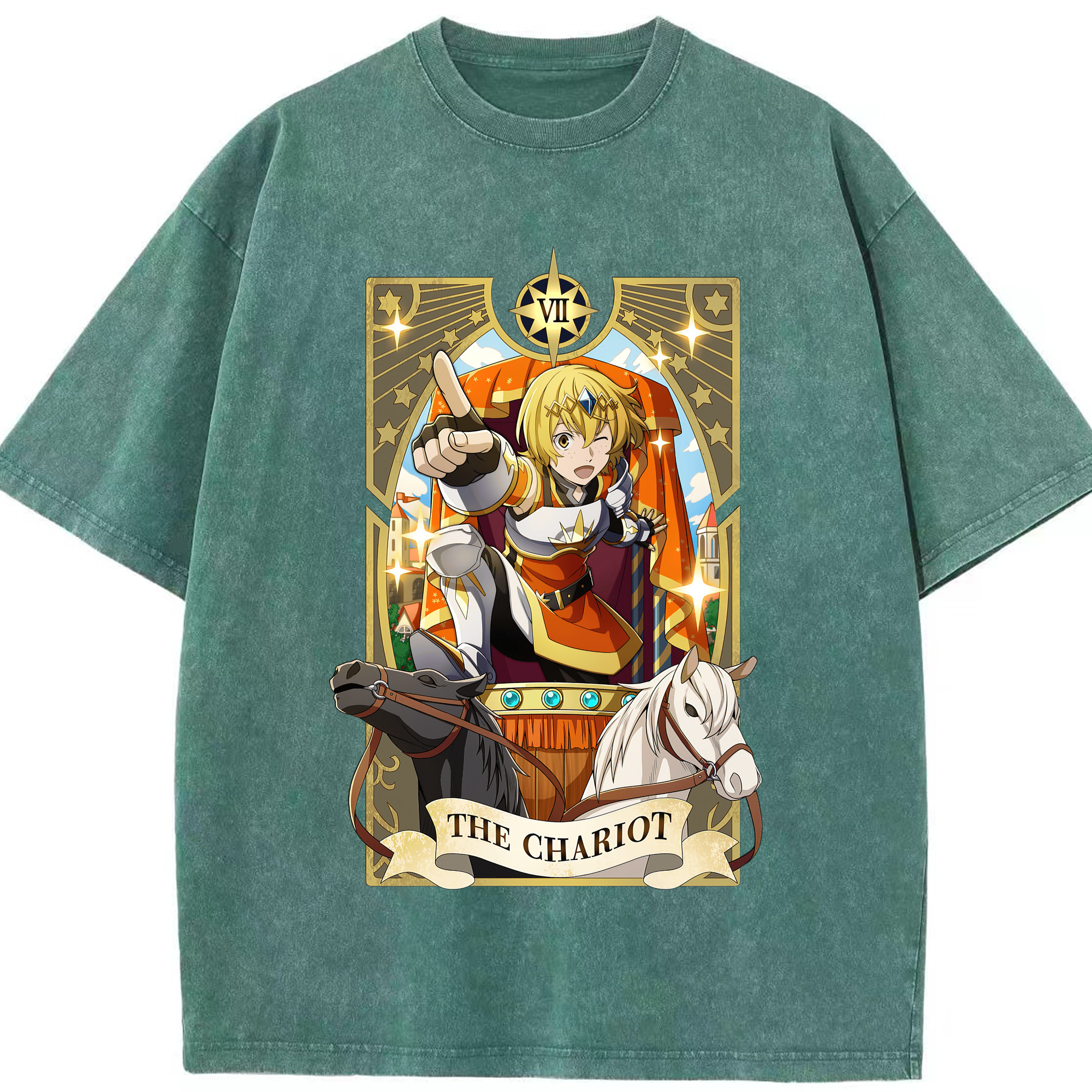 （画像用） 文豪ストレイドッグス Bungo Stray Dogs 綿100% ヴィンテージ風 半袖Tシャツ（フロントプリント）